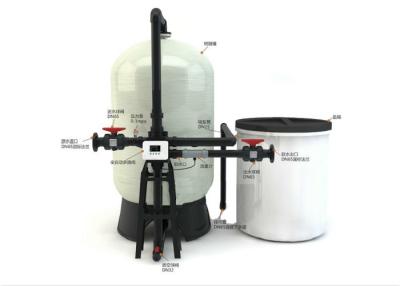 China 10 Ton/ Hour Water Softener System / Hard Water Treatment Plant Automatic Operation for sale