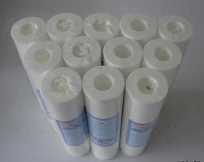 China Cotton Material 10 Pp Spun Filter Cartridge With ISO9001 Certificate for sale