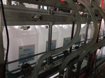 China Máquina de rellenar del tarro automático industrial, equipo embotellador del agua comercial en venta