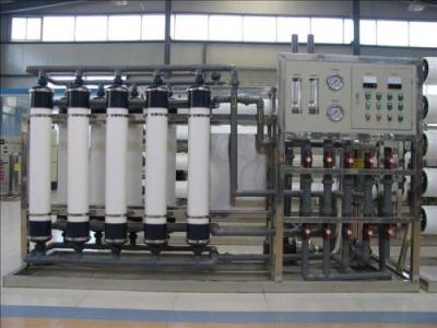 China Máquina purificada del agua potable, membrana del uF de la máquina de proceso del agua en venta