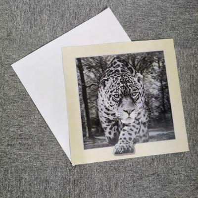 China Europe Factory Price Hologram Image Printing Tiger 5D Lenticular Image For Wall Hanging for sale