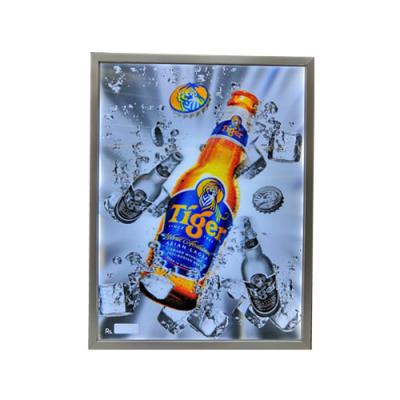 China Aluminum Foil Led Lenticular Light Box for sale