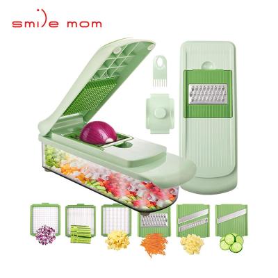 China Viable Multifunctional Hand Shredder Adjustable Manual Vegetable Dicer for sale