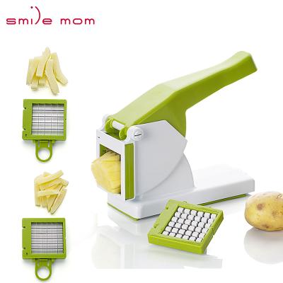 China Viable Multi-Function French Fries Maker Multi-Function Fruit Dicer Hand Chipper Potato Chipper Vegetable Mash Potato for sale