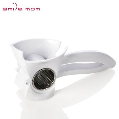 China Mini Rotary Cheese Grater And Smile Mummy Universal Grater Manual Cheese Maker Kitchen Accessories for sale