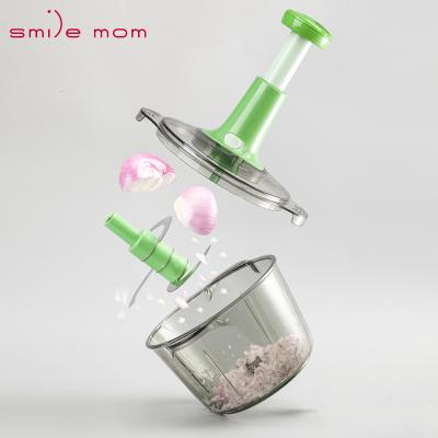 China Viable Wholesale Portable Multifunctional Onion Food Processor Vegetable Cutter Garlic Cleaver for sale