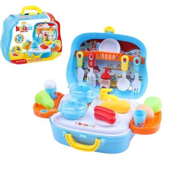 China Kitchen Cooking Toys HOT SALE Pretend Play House Simulation Kitchen Toys for Kids Boys and Girls Kitchen Toy Cooking Tools Set for sale