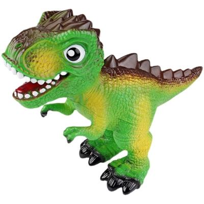 China Play Model 2022 Most Popular Green Cartoon Toy Safety Plastic Dinosaur Kids Play Animal Model for sale