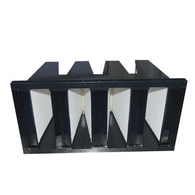 China Building Material Stores Hot Selling EC 592*287*292 Combined Volume High Efficiency Air Filter for sale