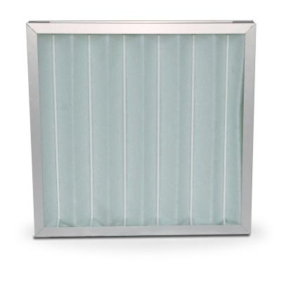 China Custom Pleated Pleated Synthetic Fiber Filter G4 Clean Room China Primary Air Filter for sale