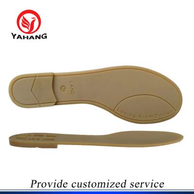 China Natural Rubber Rubber Shoe Women Ballerina Sole Outsole For Sale for sale