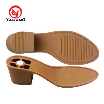 China High heel lightweight tpu design lady sandal sole outsole for sale