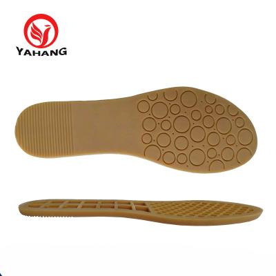 China Easily molded flat anti-slip tpr sole for women working leather shoes for sale