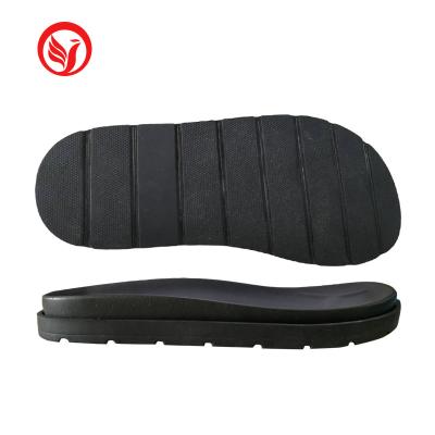 China PU+Rubber Slipper Leaf Sandal Soles Kids Shoe Sole Sole Rubber for sale