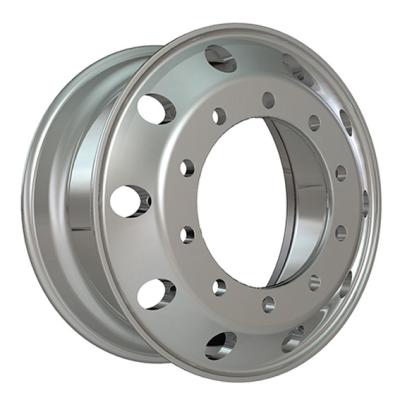 China Aluminum truck 22.5x9 aluminum wheel machined and polished for sale