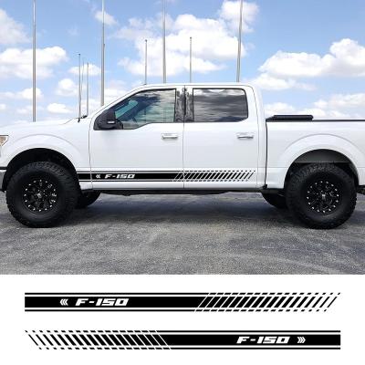 China Business/Luxury For Ford F150 F-150 Stylish Car Door Side Skirt Stickers Vinyl Body Decals Wrapping Stripe Decor Auto Exterior Accessories for sale