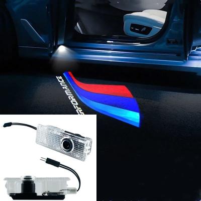 China Hot Sales Flower Auto Led Car Door Led Logo Projector Light Door Warning Light Welcome Lamp Courtesy Shade For BMW for sale