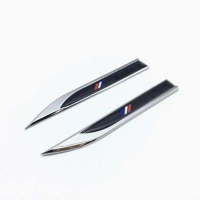 China Business/Luxury Metal Car Side Blade Fender Badge For Peugeot Models Sport Stickers Car Refitting Emblem Motorcycle Decal Sticker for sale