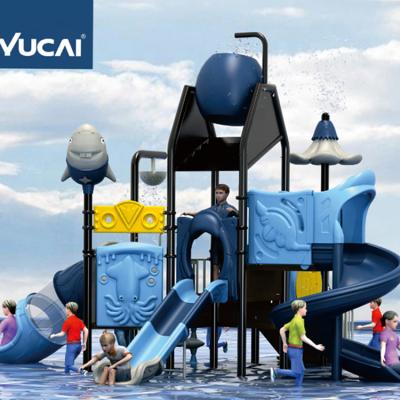 China Water Series Plastic Kids Outdoor Playground 1010*1000*490 Household Customized for sale