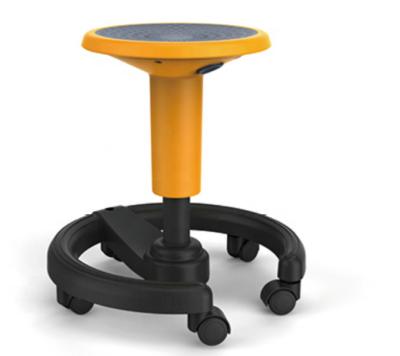 China Plastic Round Sit Movable Height Adjustable Stool Chair Office Factory Directly for sale