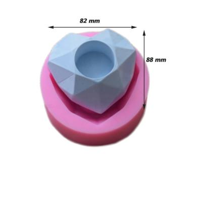 China Artistic molds for concrete flower pot silicone pot flowers mold household molds for flower pots for sale