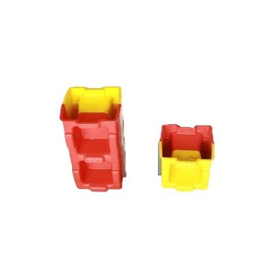 China Interlock-Concrete-Block-Molds Plastic Morden ABS Interlock Concrete Block Mold for sale