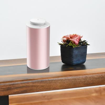 China Mini USB Portable Rechargeable Size 20ml Pink Diffuser Portable Waterless Battery Car Oil Aroma Diffuser for sale