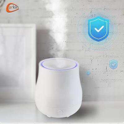 China Household Mini USB 7color LED Light Nourishing Pure White Ultrasonic Portable Ultrasonic Diffuser Light Oil Aroma Diffuser for sale