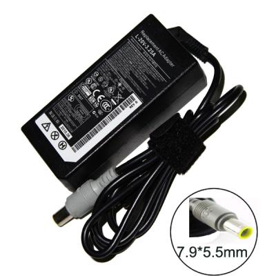 China Short - circuit Protection 20V 65W Lenovo Ac Adaptor with ABS Case for sale