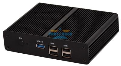 China SSD HTPC Quad Core Fanless Mini PC Server with Intel Pentium 2M Cache 2.41GHz for sale