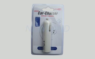 China 12v USB Car Adapter For IPone6 , Mini USB Portable Charger for sale