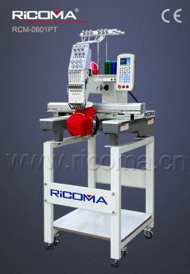 China 6 Needles Cap Embroidery Machine Low Power Consumption , Economical Type for sale