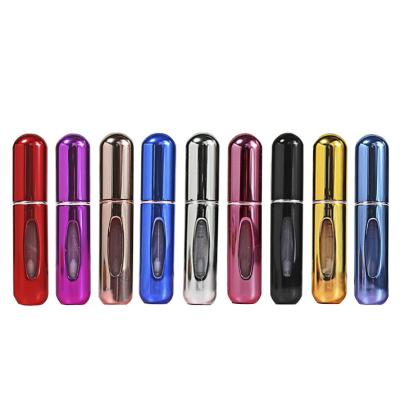 China 5 ML refillable perfume spray bottle bottle mini-aluminum perfume sprayer for sale