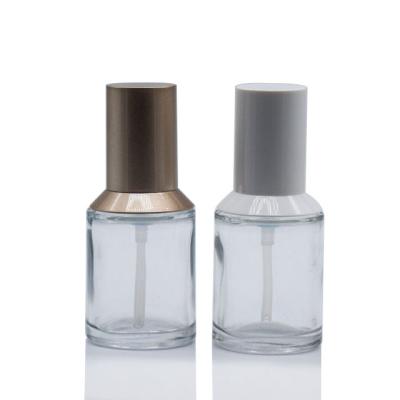 China 30ml Slant shoulder liquid foundation bottle for sale