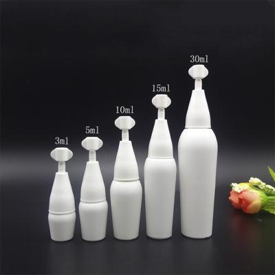 China The factory supplies PE 10ml, 15ml, 20ml and 30ml plastic essence bottles, extruded drip bottles and plastic aircraft bottles for sale