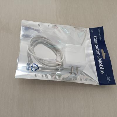 China Consumer Electronics Barrier Aluminum Foil Mylar Bag Mylar Bags Custom Printed Logo Packaging Bag In Stock for sale