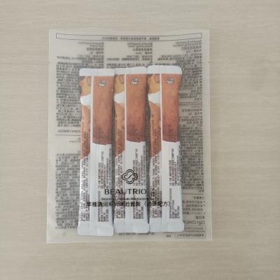 China Heat Seal Bag Moisture Proof Plastic Engraving Printing Clear Plastic Packaging Bag Polybag With Warning for sale