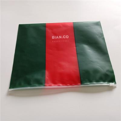 China BIODEGRADABLE PVC Resealable Ziplock Ziplock Bag Plastic Color Customs Seal Plastic Ziplock Bags for sale