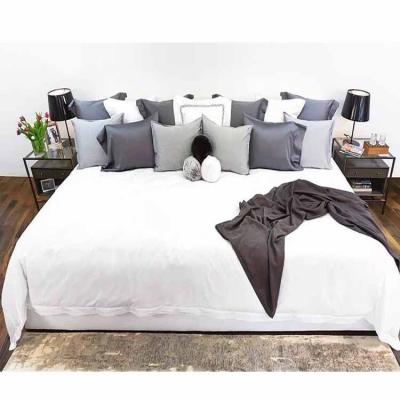 China Home King Plaid Duvet Cover Set Solid Color Bed Set King Size Sheets Duvet Cover Bedding Sets for sale