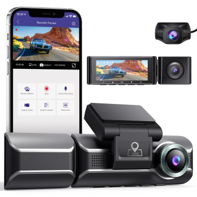 China AZDOME M550 NIGHT VISION 3 Channels 2k 1080P 1080P With Super Single Cam 4K Car WiFi GPS Bracket Car Video Camera Black Box Night Vision for sale