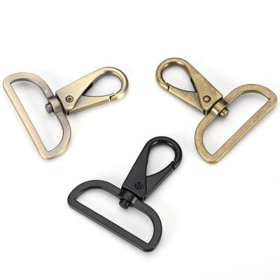 China Luggage Accessories Customize Bag Olive Zinc Alloy Swivel Metal Clip Clasp Lobster Shape Snap Hook for sale