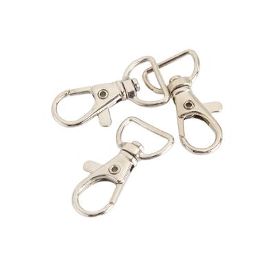 China Luggage Accessories 37MM Shape Materia Handbag Zinc Alloy Dog Lanyard Metal Snap Hook for sale