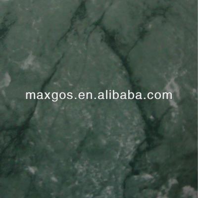 China Glazed Metallic Dark Green Marble Tiles 300x300mm Stone Glazed Ceramic Tile MF45093 for sale