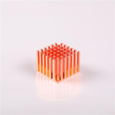 China Customized High Precision Electric Fin Copper Skived Heatsink for sale