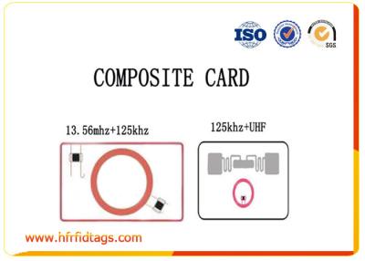 중국 스마트 카드를 다시 사용할 수있는 더블 칩 RFID를 상감 고성능 판매용