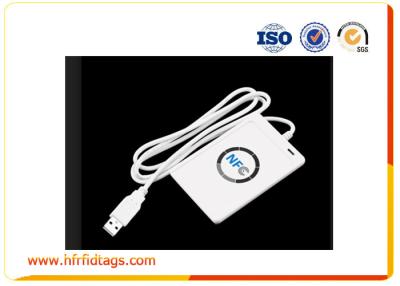 China Smart Handheld RFID Lector / NFC lector y escritor Blanca en venta