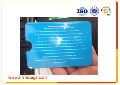 China Full Color Printing Aluminum Rfid Blocking Card Sleeve Lightweight for sale