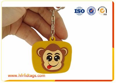 China Promotional Pvc Nfc Key Chain Rfid Key Tag 13.56mhz  S50 Ultralight Desfire for sale