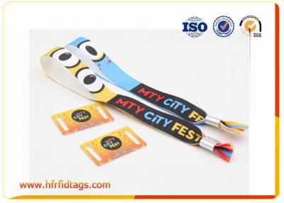 China Custom Logo Rfid Event Wristbands Rfid Festival Wristbands For Sport for sale