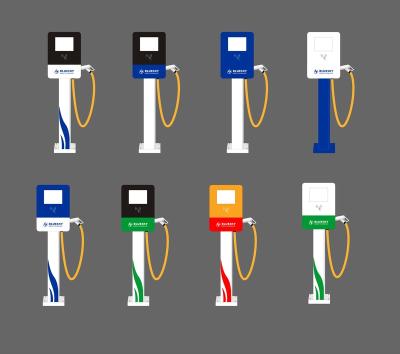 China Customer Specifications European standard ac ev fast charger for charging station for sale